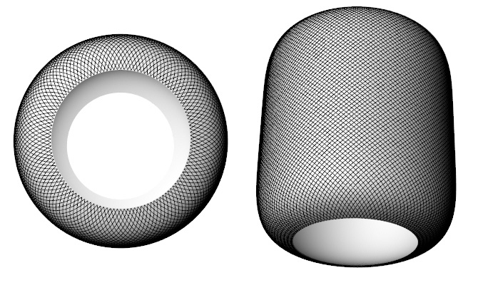 HomePod Mesh Drawing