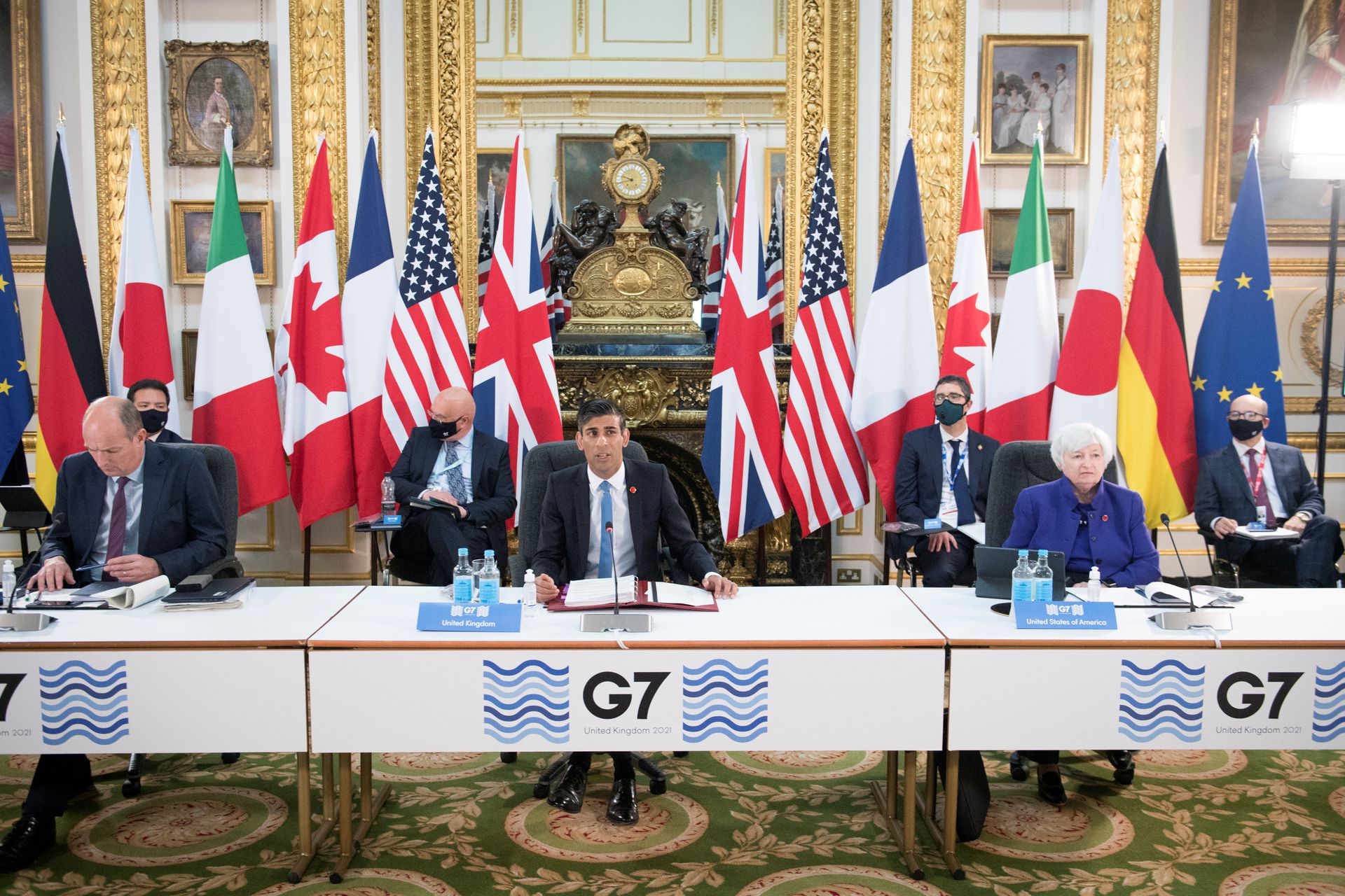 七国集团g7就跨国公司纳税规则达成协议